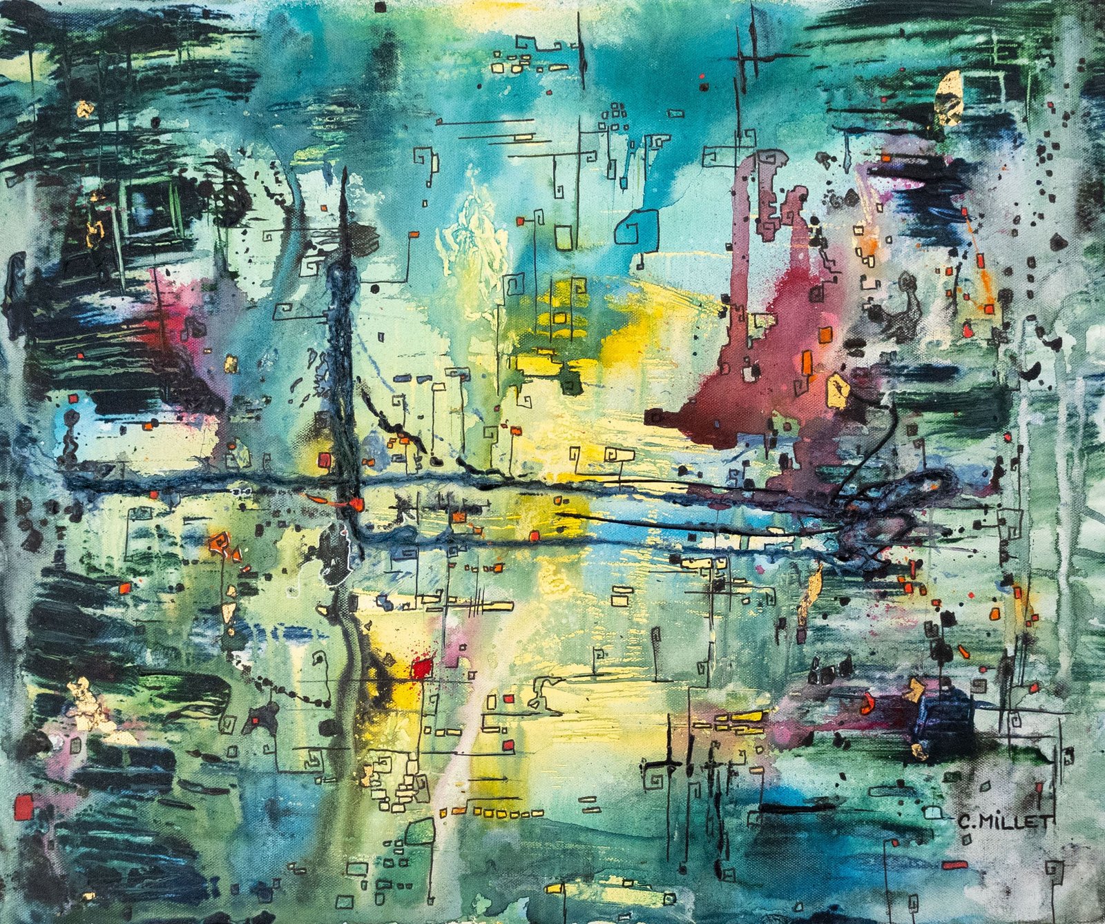Peinture abstraite 3