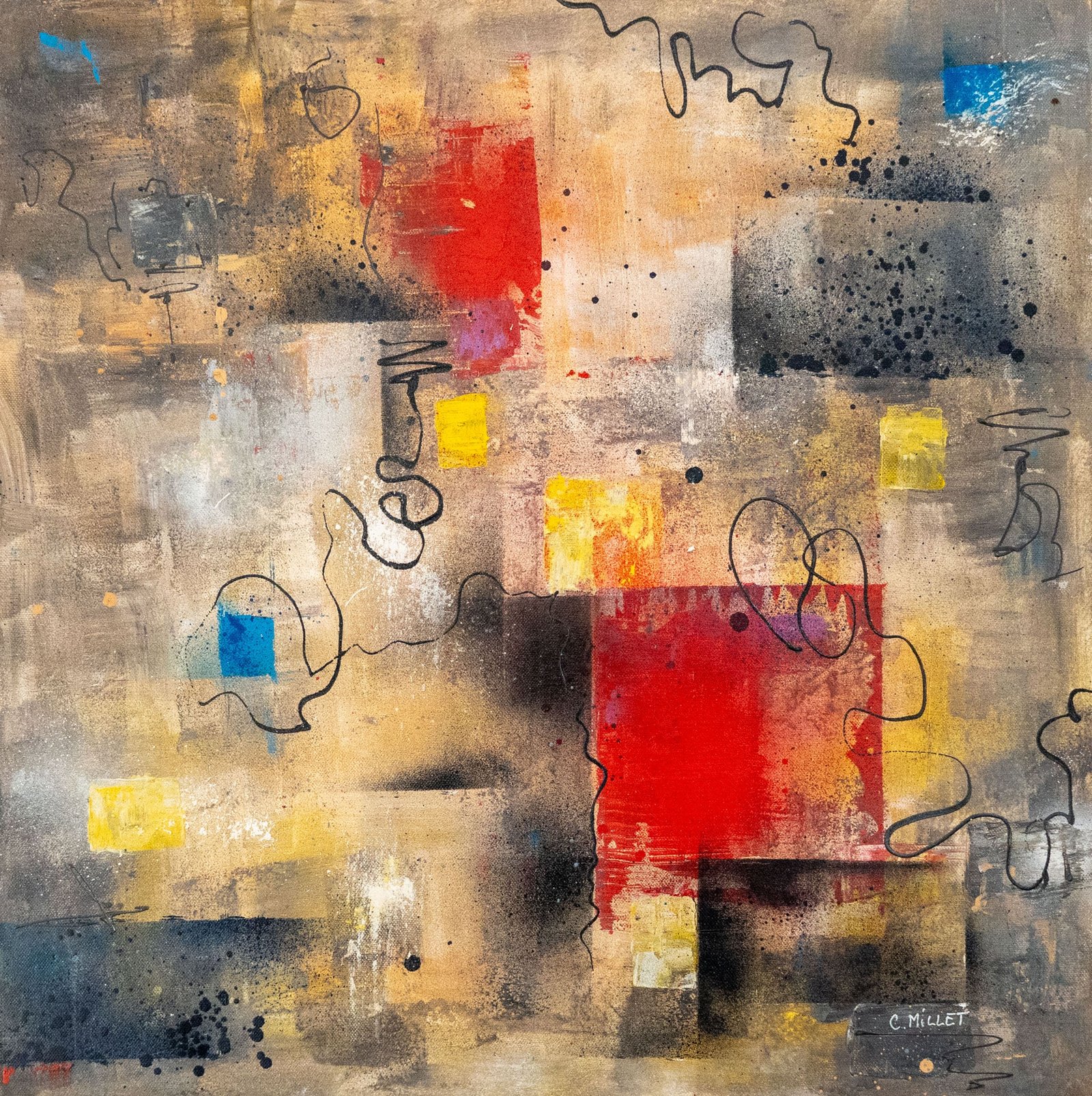 Peinture abstraite 4